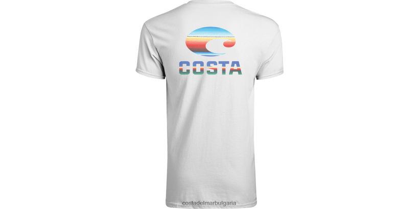 Costa Del Mar фиеста мъже бяло облекло 4L80HX475