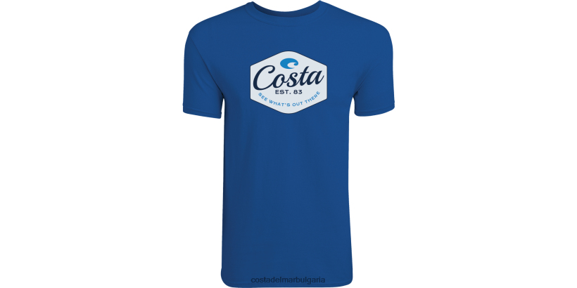 Costa Del Mar лого на марката мъже кралско синьо облекло 4L80HX585