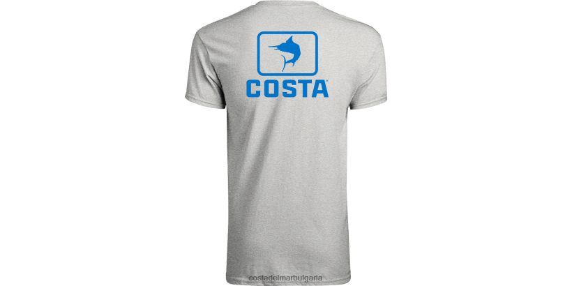 Costa Del Mar емблема marlin ss мъже хедър сиво облекло 4L80HX639