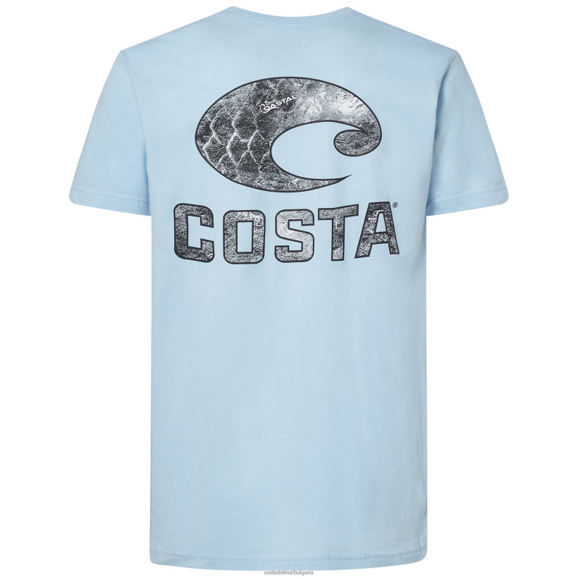 Costa Del Mar мъхест дъб крайбрежен ss мъже светло синьо облекло 4L80HX522