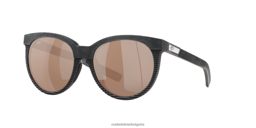 Costa Del Mar виктория Жени мрежест сив със сива гума слънчеви очила 4L80HX869