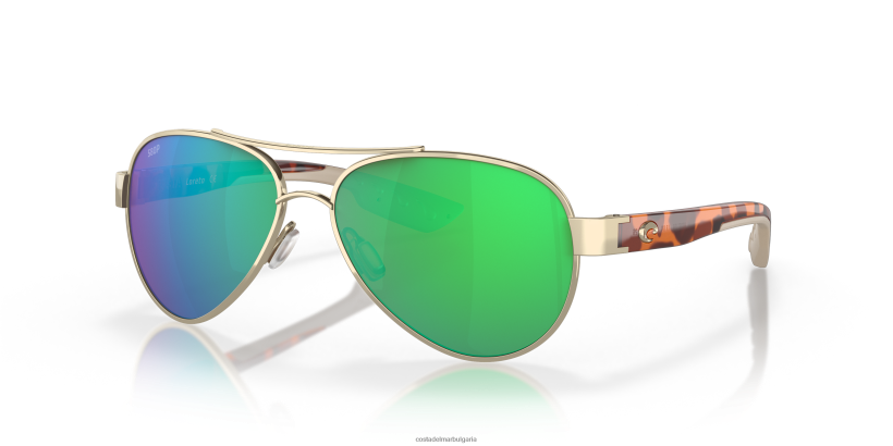 Costa Del Mar Лорето Жени розово злато слънчеви очила 4L80HX936