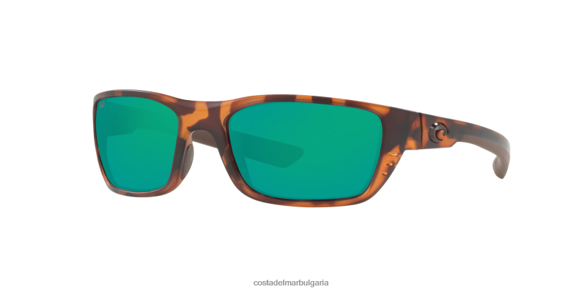 Costa Del Mar четци с бели връхчета мъже ретро костенурка слънчеви очила 4L80HX313