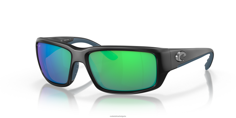 Costa Del Mar ветрилообразна опашка мъже матово черно слънчеви очила 4L80HX127