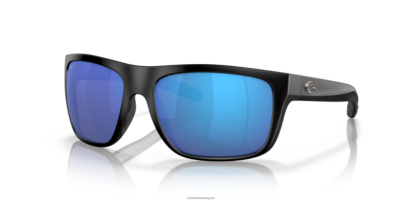 Costa Del Mar ширококлюн мъже матово черно слънчеви очила 4L80HX258