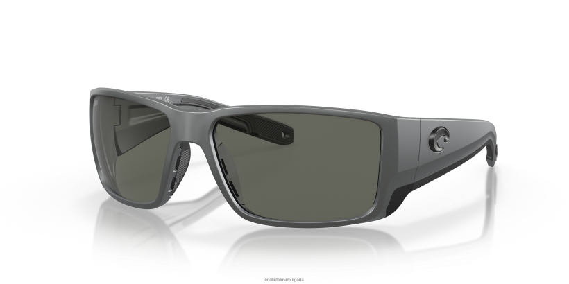 Costa Del Mar blackfin pro мъже матово сиво слънчеви очила 4L80HX288