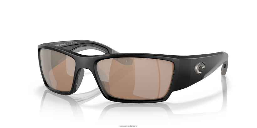 Costa Del Mar corbina pro мъже матово черно слънчеви очила 4L80HX261