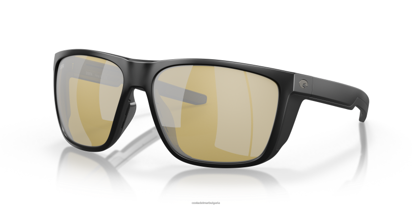 Costa Del Mar ferg xl мъже матово черно слънчеви очила 4L80HX140